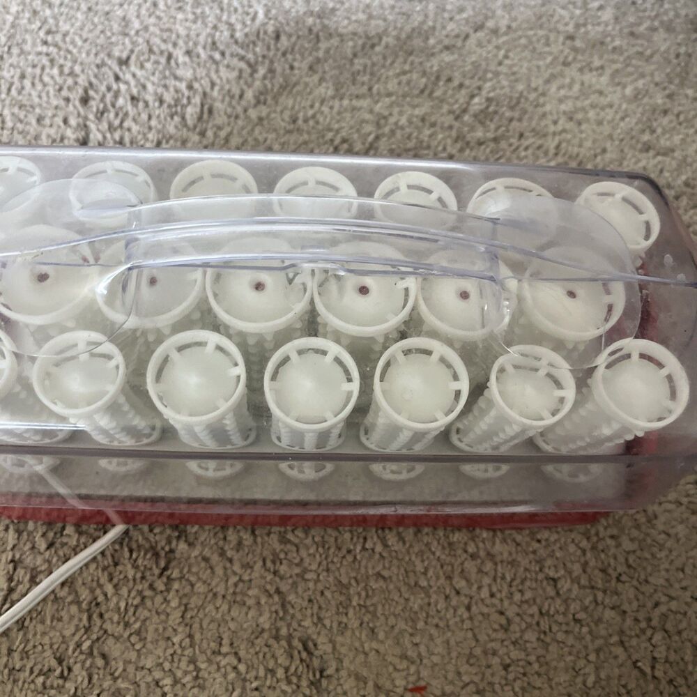 REMINGTON Style Setter II HOT ROLLERS CURLERS H1080 With 16 CLIPS PREOWNED - Picture 5 of 6